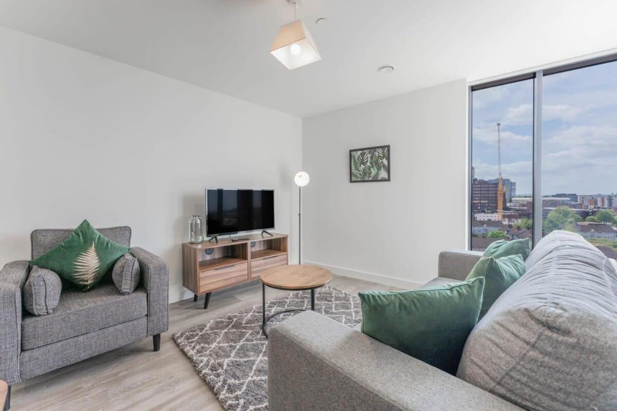 Stunning 2 Bed Apartment In Central Birmingham Luaran gambar